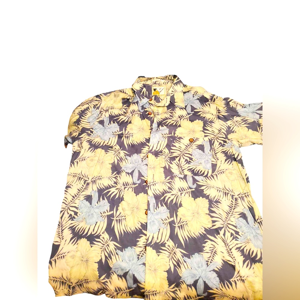 Vintage Ron Chereskin Hawaiian Shirt Size Large
